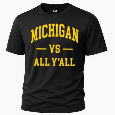 Michigan vs All Y'all  Throwback   Performance Shirt