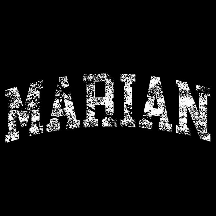 Marian Vintage Arch Logo University Sports Style Backpack