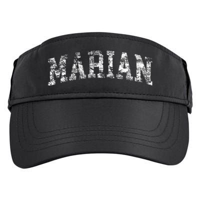 Marian Vintage Arch Logo University Sports Style Adult Drive Performance Visor