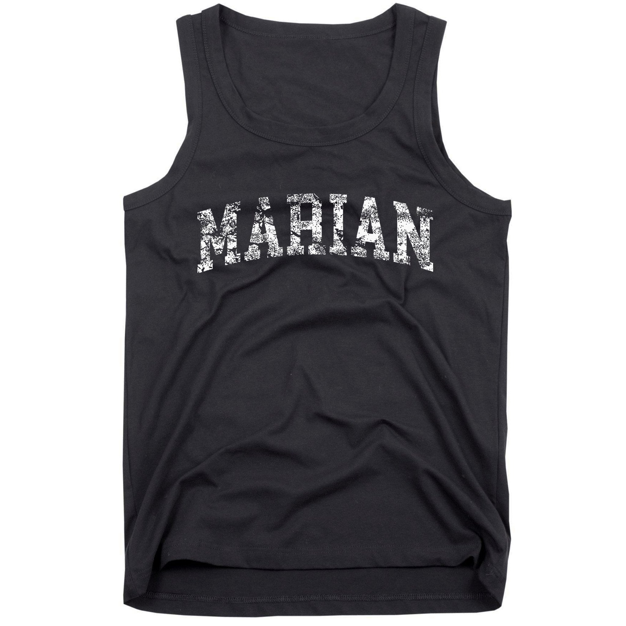 Marian Vintage Arch Logo University Sports Style Tank Top