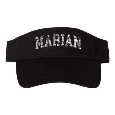 Marian Vintage Arch Logo University Sports Style Valucap Bio-Washed Visor