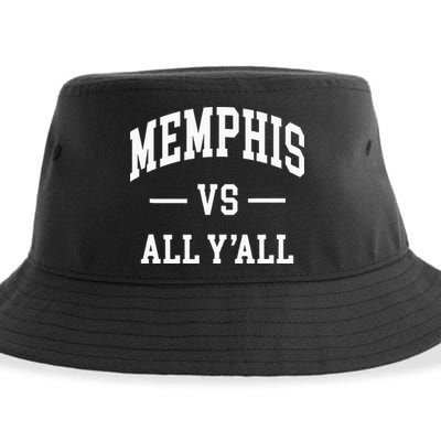 Memphis Vs All YAll Throwback Design Classic Sustainable Bucket Hat