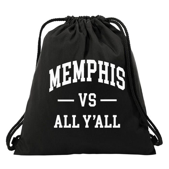 Memphis Vs All YAll Throwback Design Classic Drawstring Bag