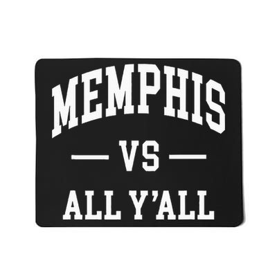 Memphis Vs All YAll Throwback Design Classic Mousepad