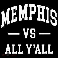 Memphis Vs All YAll Throwback Design Classic Youth Performance Sprint T-Shirt