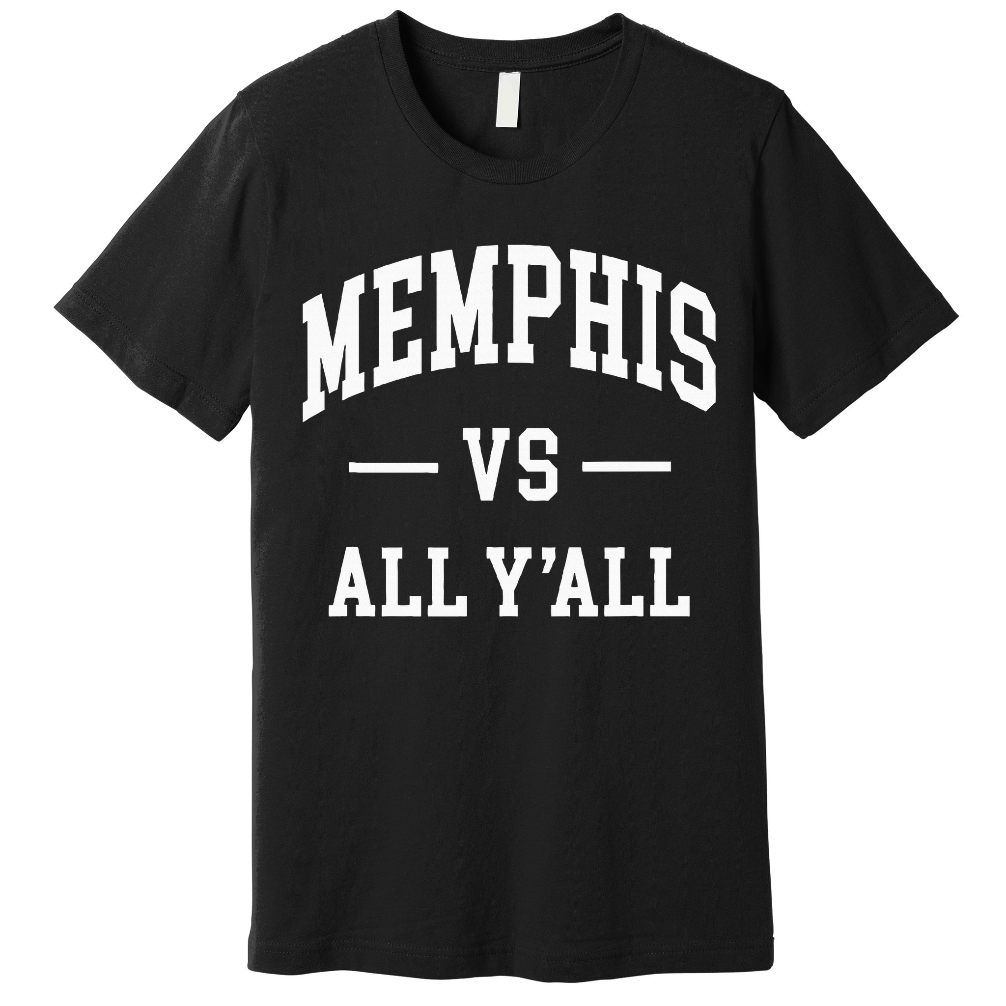 Memphis Vs All YAll Throwback Design Classic Premium T-Shirt