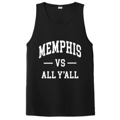 Memphis Vs All YAll Throwback Design Classic PosiCharge Competitor Tank