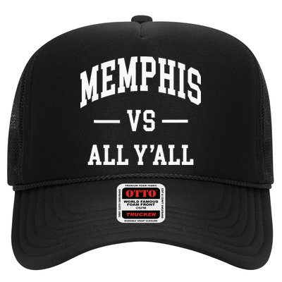 Memphis Vs All YAll Throwback Design Classic Trucker Hat