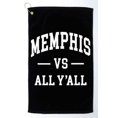 Memphis Vs All YAll Throwback Design Classic Golf Towel