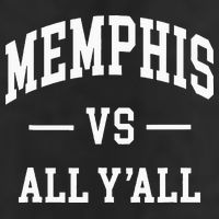 Memphis Vs All YAll Throwback Design Classic Golf Towel
