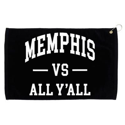 Memphis Vs All YAll Throwback Design Classic Grommeted Golf Towel