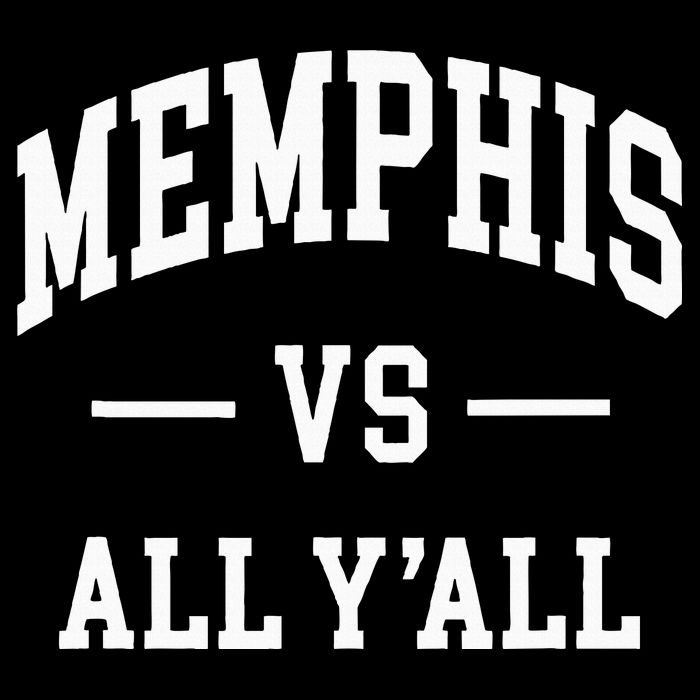 Memphis Vs All YAll Throwback Design Classic Cropped Pullover Crew