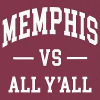 Memphis Vs All YAll Throwback Design Classic 16oz Travel Tumbler