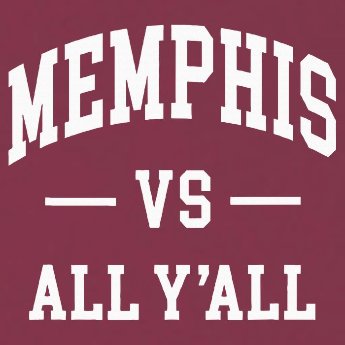 Memphis Vs All YAll Throwback Design Classic 16oz Travel Tumbler