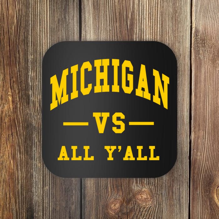 Michigan Vs All YAll Throwback Coaster