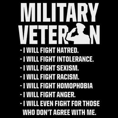 Military Veterans Against Trump 2020 Fight Usa Election T-Shirt