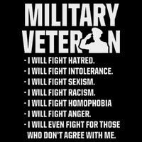Military Veterans Against Trump 2020 Fight Usa Election Bag