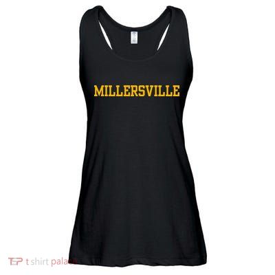 Millersville Vintage Arch University Ladies Essential Flowy Tank