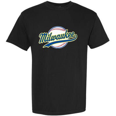 Milwaukee Vintage Baseball Throwback Garment-Dyed Heavyweight T-Shirt