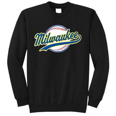 Milwaukee Vintage Baseball Throwback Sweatshirt