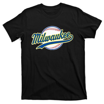 Milwaukee Vintage Baseball Throwback T-Shirt