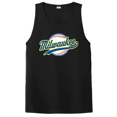 Milwaukee Vintage Baseball Throwback PosiCharge Competitor Tank