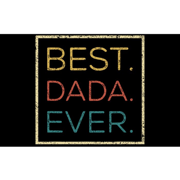 Mens Vintage Best Dada Ever Funny Father's Day Bumper Sticker