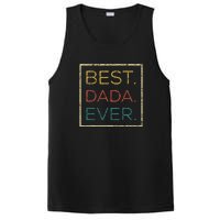 Mens Vintage Best Dada Ever Funny Father's Day PosiCharge Competitor Tank