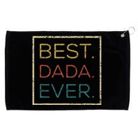 Mens Vintage Best Dada Ever Funny Father's Day Grommeted Golf Towel