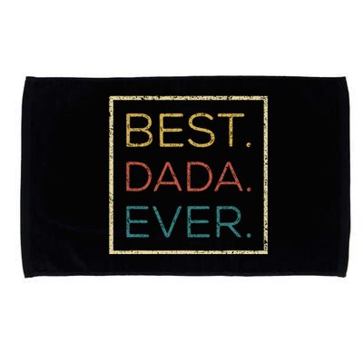 Mens Vintage Best Dada Ever Funny Father's Day Microfiber Hand Towel