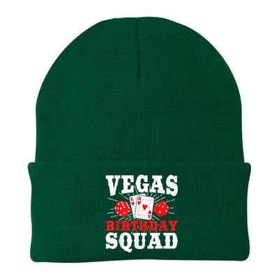 Matching Vegas Birthday Squad Las Vegas Birthday Party Knit Cap Winter Beanie