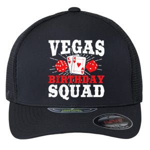 Matching Vegas Birthday Squad Las Vegas Birthday Party Flexfit Unipanel Trucker Cap