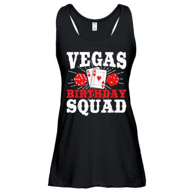 Matching Vegas Birthday Squad Las Vegas Birthday Party Ladies Essential Flowy Tank