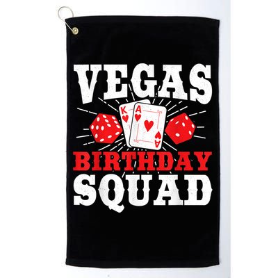 Matching Vegas Birthday Squad Las Vegas Birthday Party Golf Towel