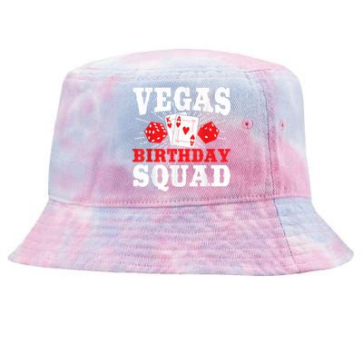 Matching Vegas Birthday Squad Las Vegas Birthday Party Tie-Dyed Bucket Hat