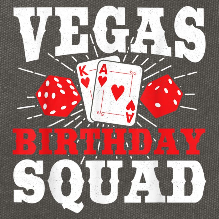 Matching Vegas Birthday Squad Las Vegas Birthday Party Cotton Canvas Backpack