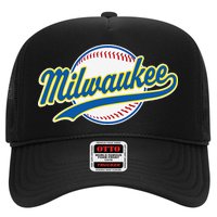 Milwaukee Vintage Baseball Throwback Retro Design Hat