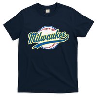 Milwaukee Vintage Baseball Throwback Retro Design T-Shirt