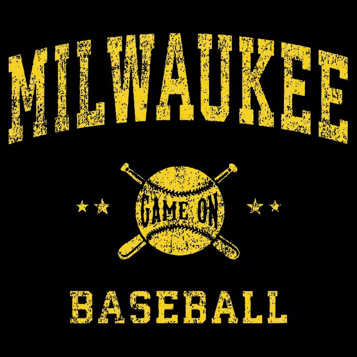 Milwaukee Vintage Baseball Throwback Retro Design Backpack
