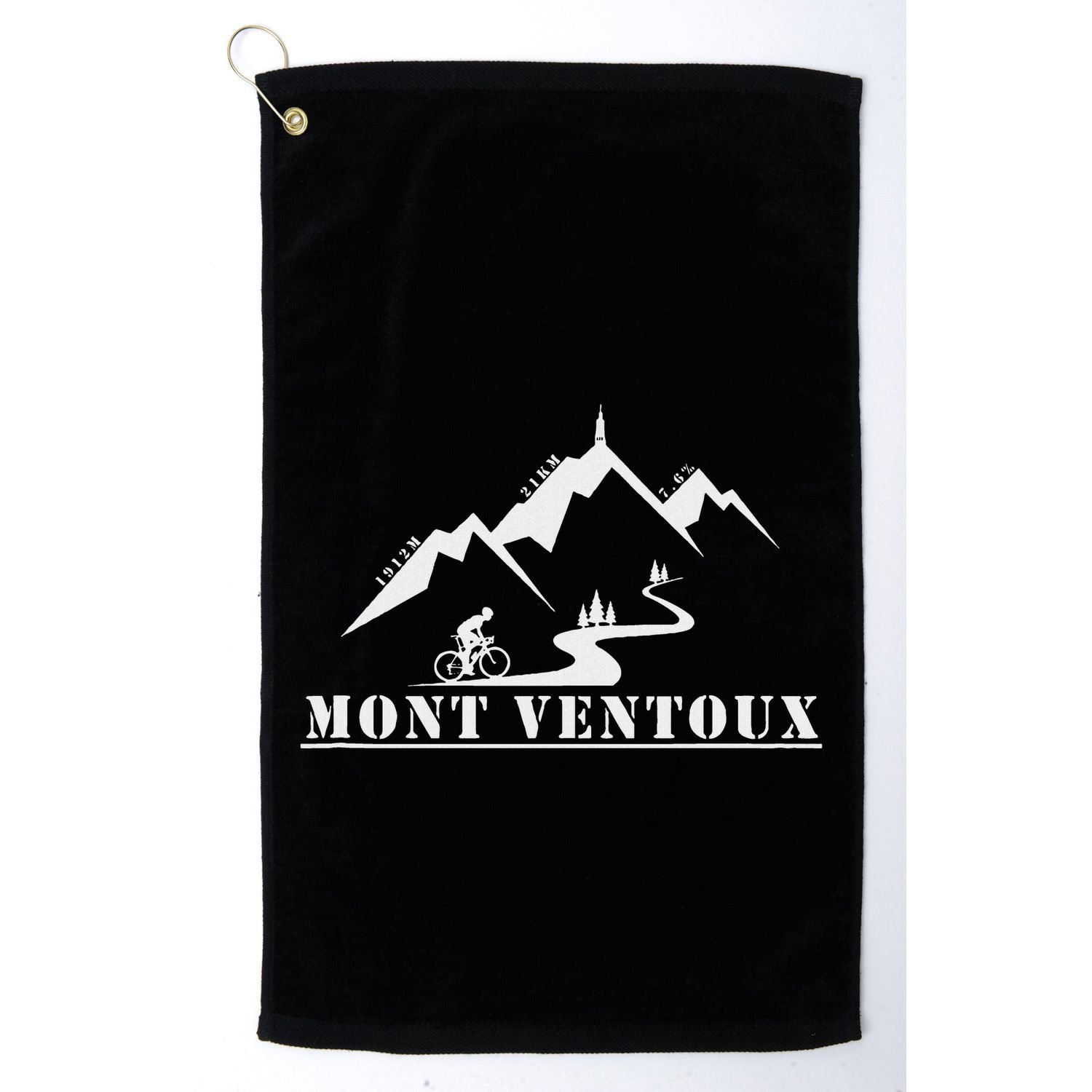 Mont Ventoux Bicycle France  Cycling Alpes Golf Towel