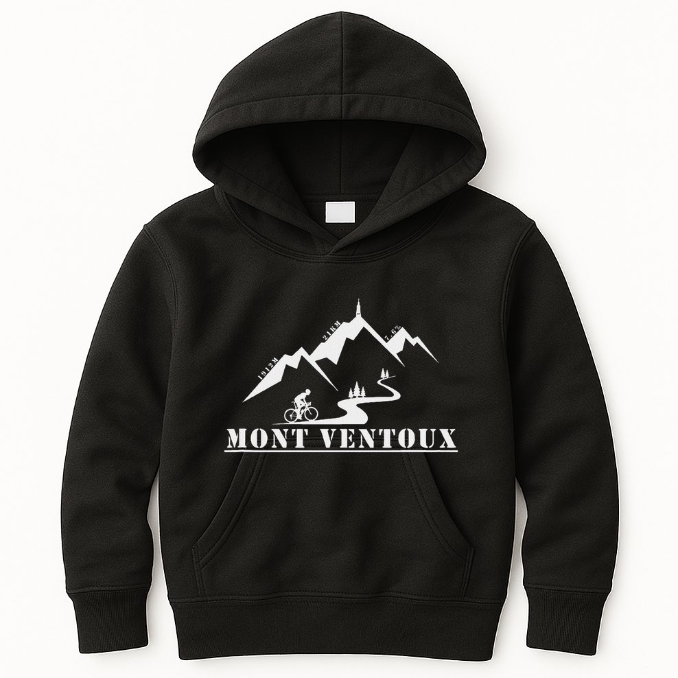 Mont Ventoux Bicycle France  Cycling Alpes Kids Hoodie