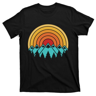 Mountains Vintage Camping T-Shirt