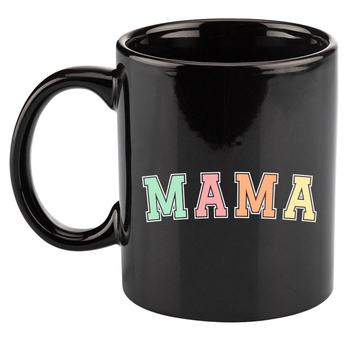 Mama Varsity Cute Mothers Day 11oz C Handle Ceramic Mug