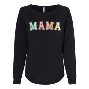 Mama Varsity Cute Mothers Day Womens California Wash Sweatshirt