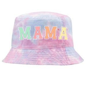 Mama Varsity Cute Mothers Day Tie-Dyed Bucket Hat