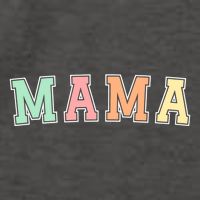 Mama Varsity Cute Mothers Day Vector Backpack