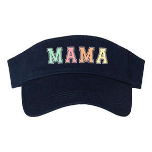 Mama Varsity Cute Mothers Day Valucap Bio-Washed Visor