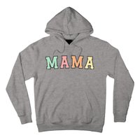 Mama Varsity Cute Mothers Day Hoodie