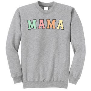 Mama Varsity Cute Mothers Day Sweatshirt