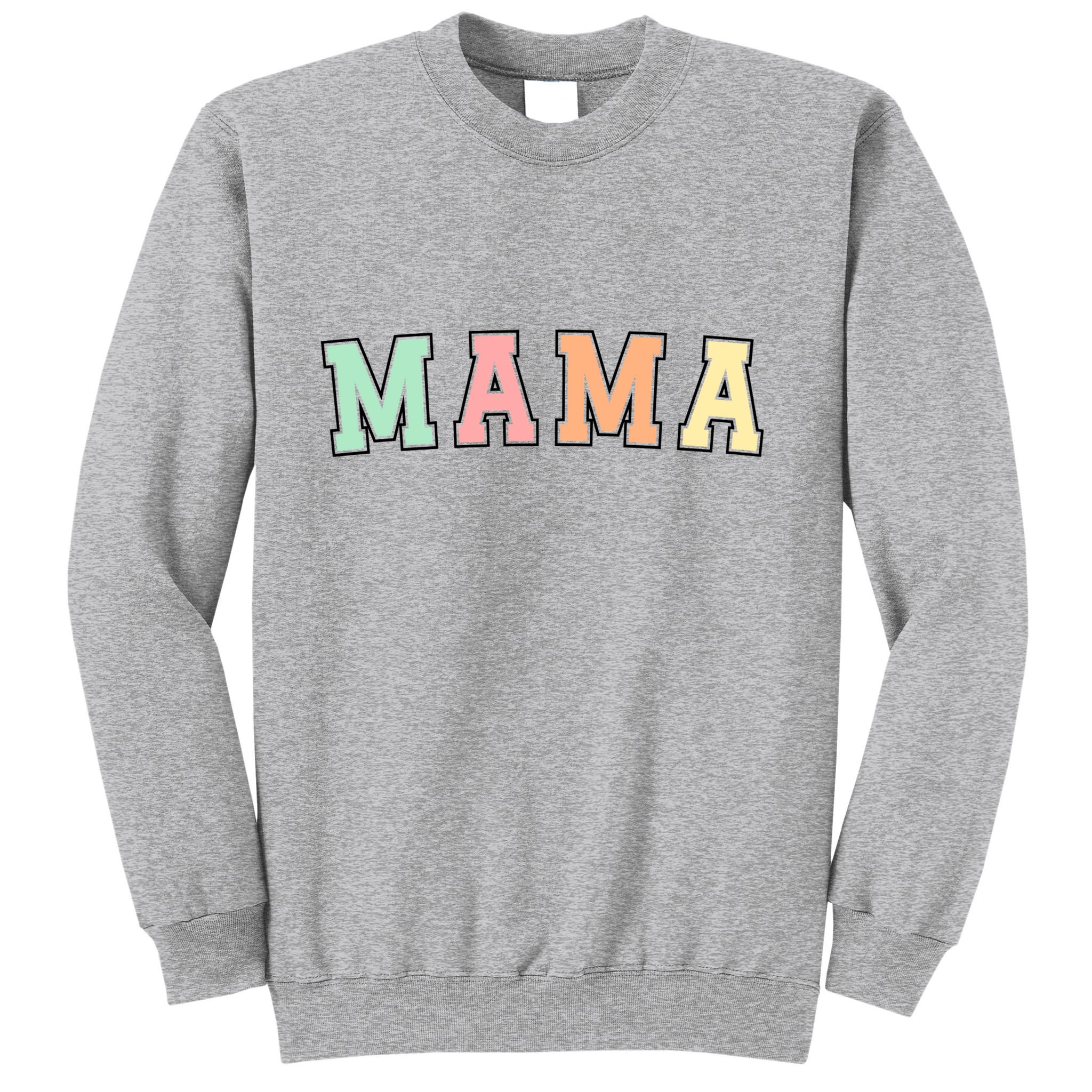 Mama Varsity Cute Mothers Day Sweatshirt